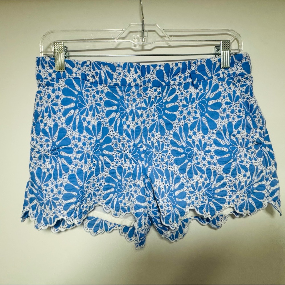 Riviera Shorts in Floral Eyelet
Loft Blue   Women's Shorts Sz 4 EUC 100% Cotton - Picture 4 of 14